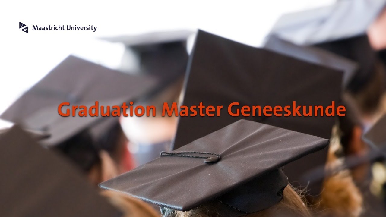 Master Graduation ceremony Geneeskunde sessie 3