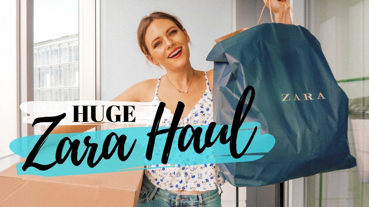 HUGE ZARA HAUL & TRY ON - Summer Wardrobe || COCOA CHELSEA