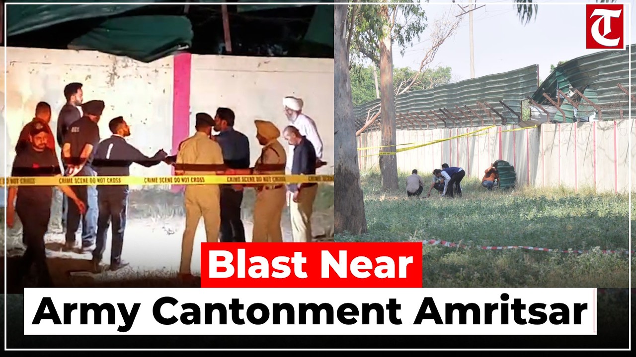 Amritsar Blast Near Army Cantonment Sparks Security Alert After Jalandhar Incident