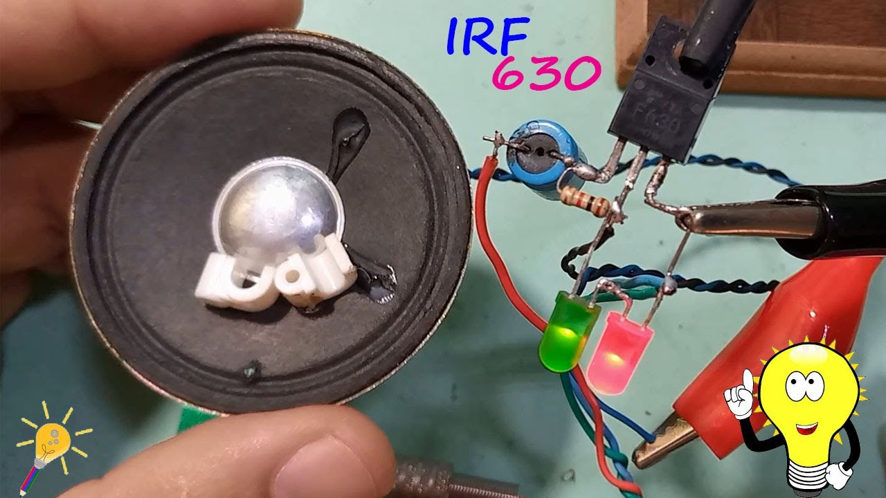 Mosfet Amplifier|How to Make Amplifier Using Mosfet Transistor|IRF 630 Mosfet
