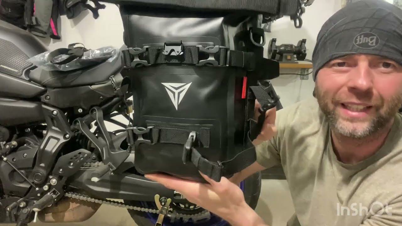 Torby , Sakwy Motocyklowe do Gmoli z AliExpress za 130zł - MOTOWOLF 5-8L.