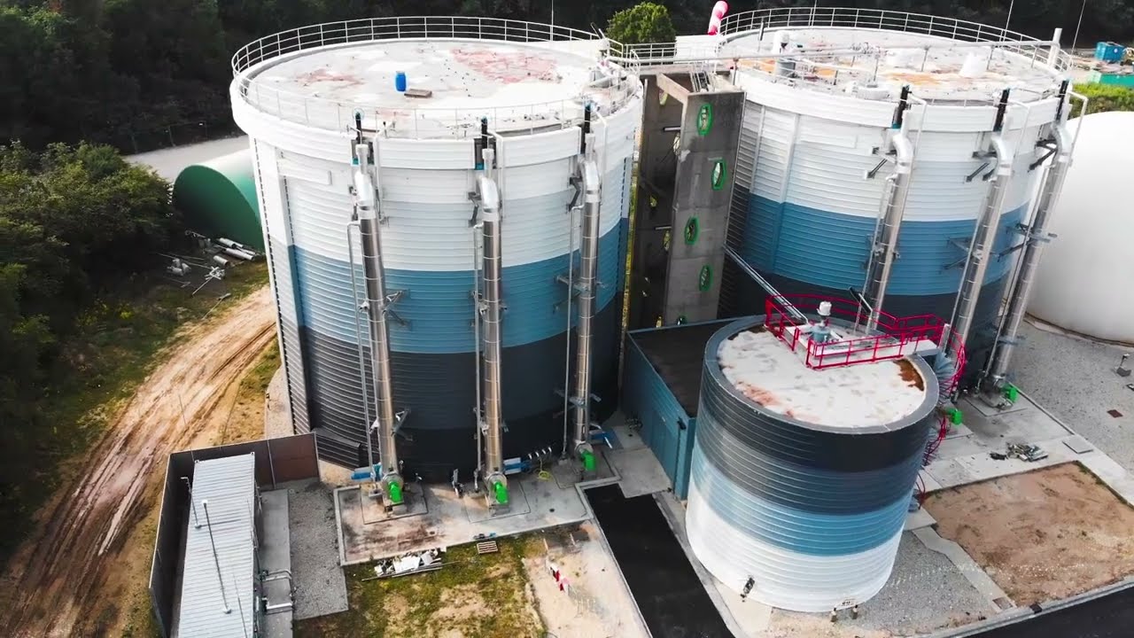 Thermophilic sludge digestion with DigestMix® mixing & heating system