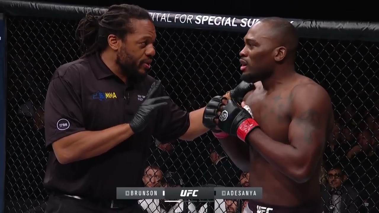 Israel adesanya vs Derek Brunson HD