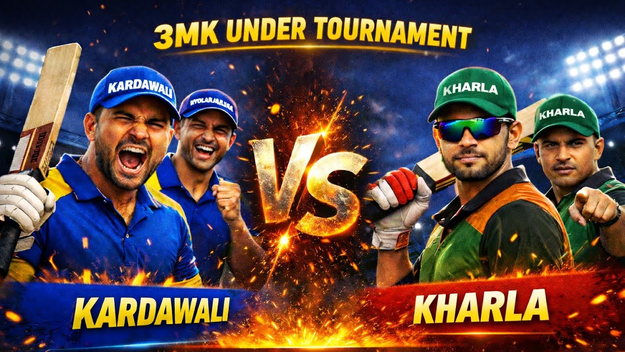 KARDAWALI vs kharla 🏆under tournament 3mk