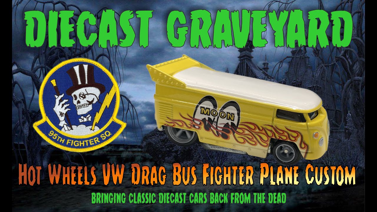 Hot Wheels VW Drag Bus Fighter Plane Custom