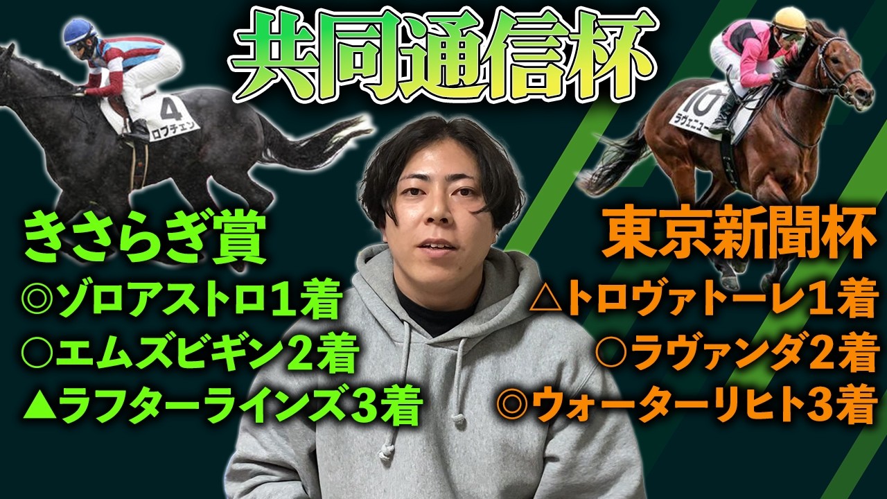 【共同通信杯 2026】怪物候補ラヴェニュー危険！？GI登竜門開幕！人気馬の取捨教えます