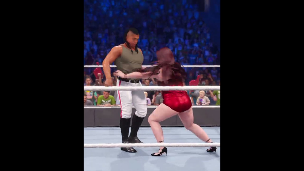 The Powerhouse FALLS – Lakshmi SHOCKS Commander Azeez in WWE 2K22!