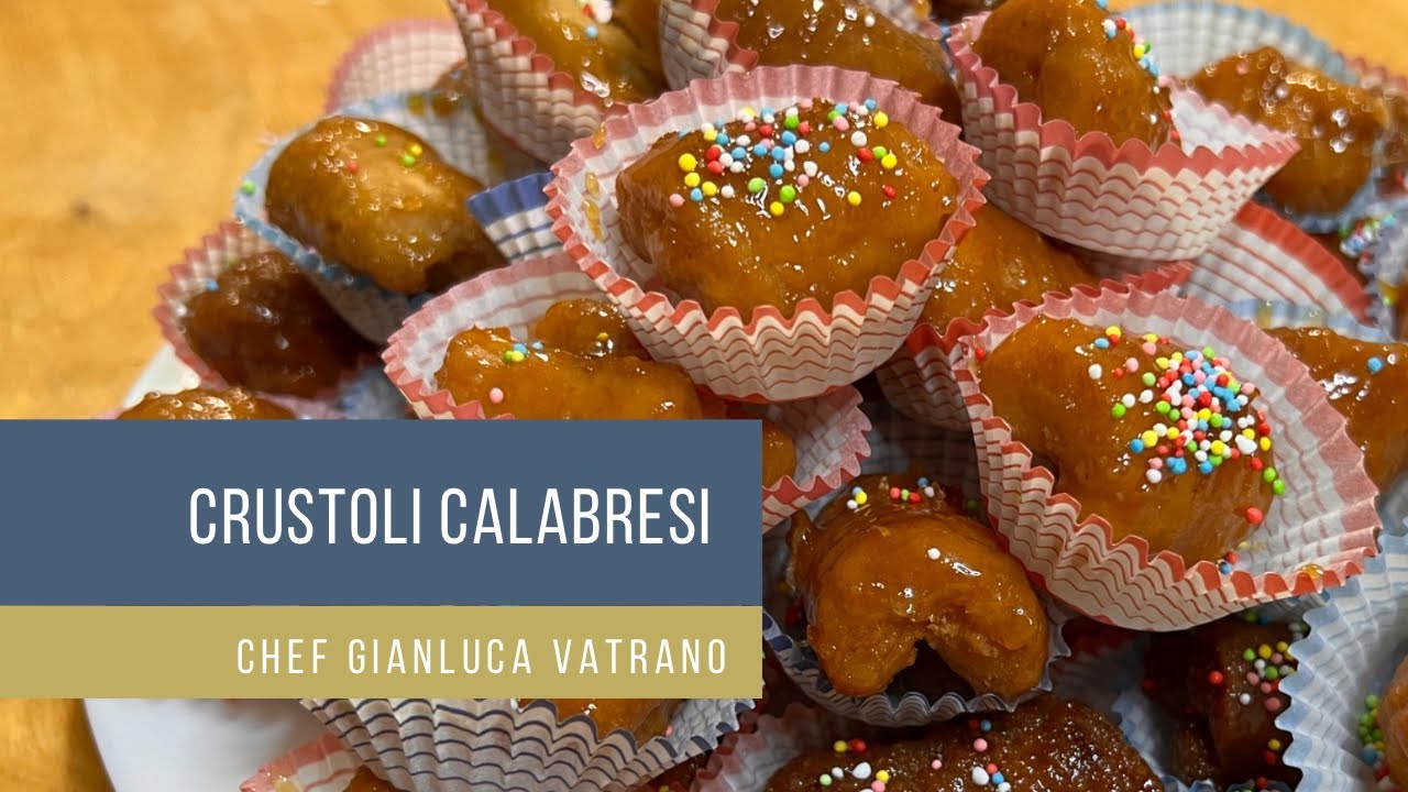 Crustoli - turdilli - crustuli dolci natalizi Calabresi