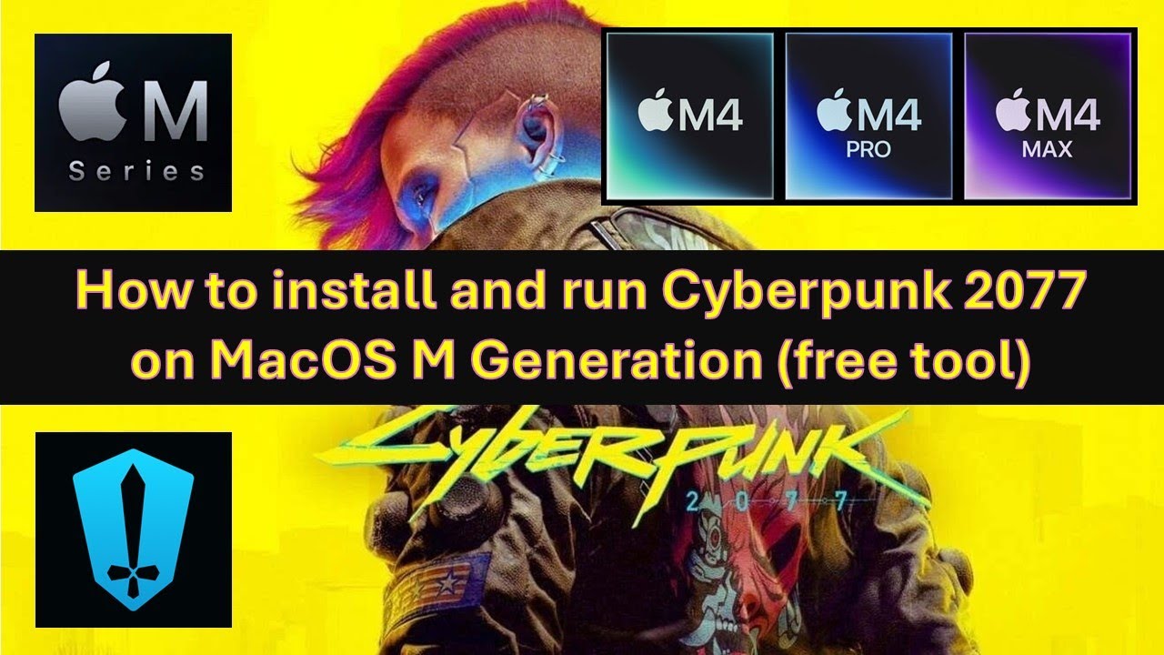 MACOS Cyberpunk 2077 on MacOS free tool Heroic  - M series chips apple macbook pro
