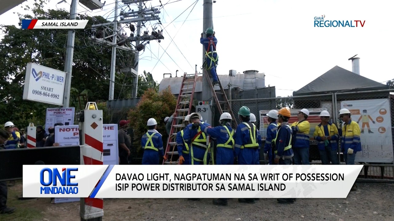 Davao Light, mao na’y power distributor sa Samal Island | One Mindanao