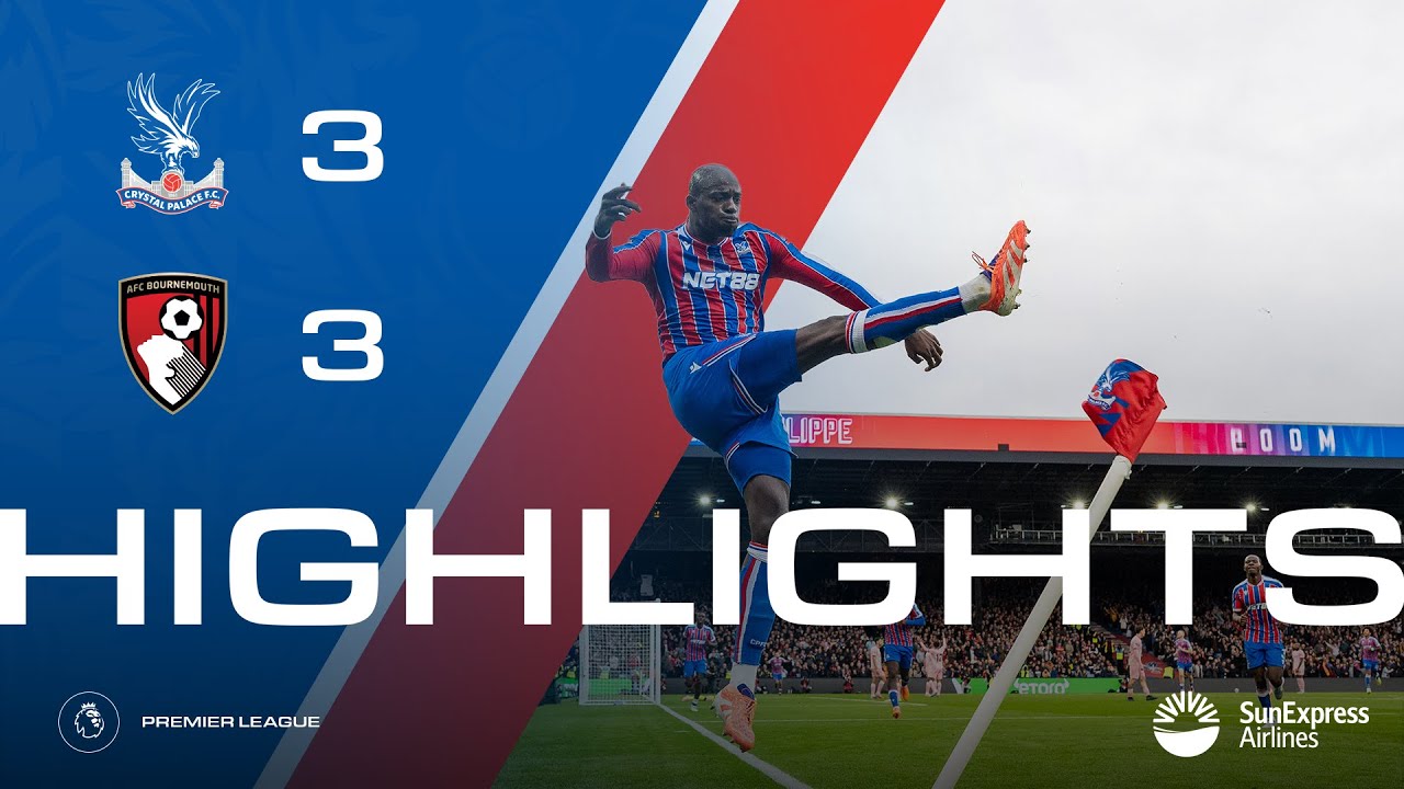 GOALS GALORE 🔥 | Crystal Palace 3-3 AFC Bournemouth