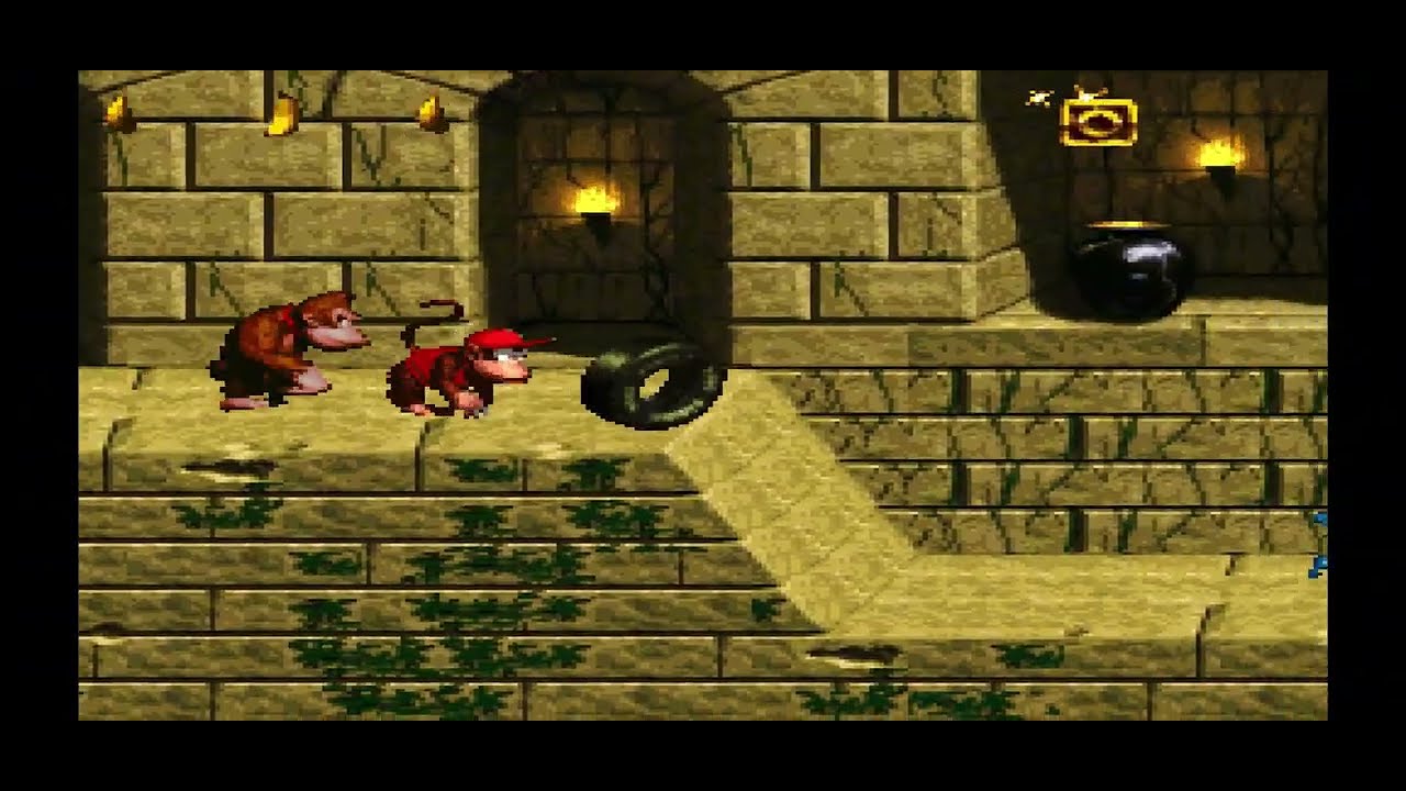 Donkey Kong Country Playthrough 2 Retroarch iOS