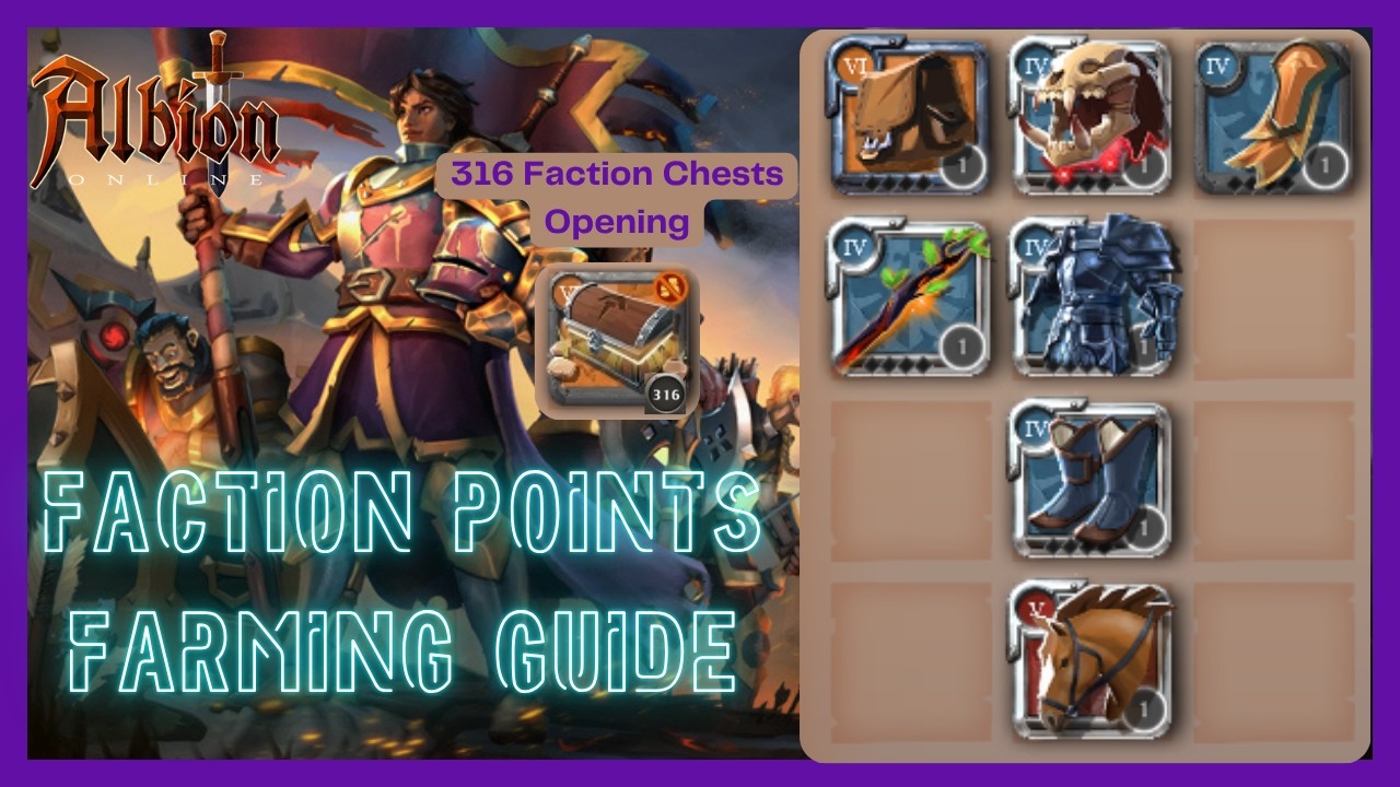 Faction Points Farming Guide | Albion Online