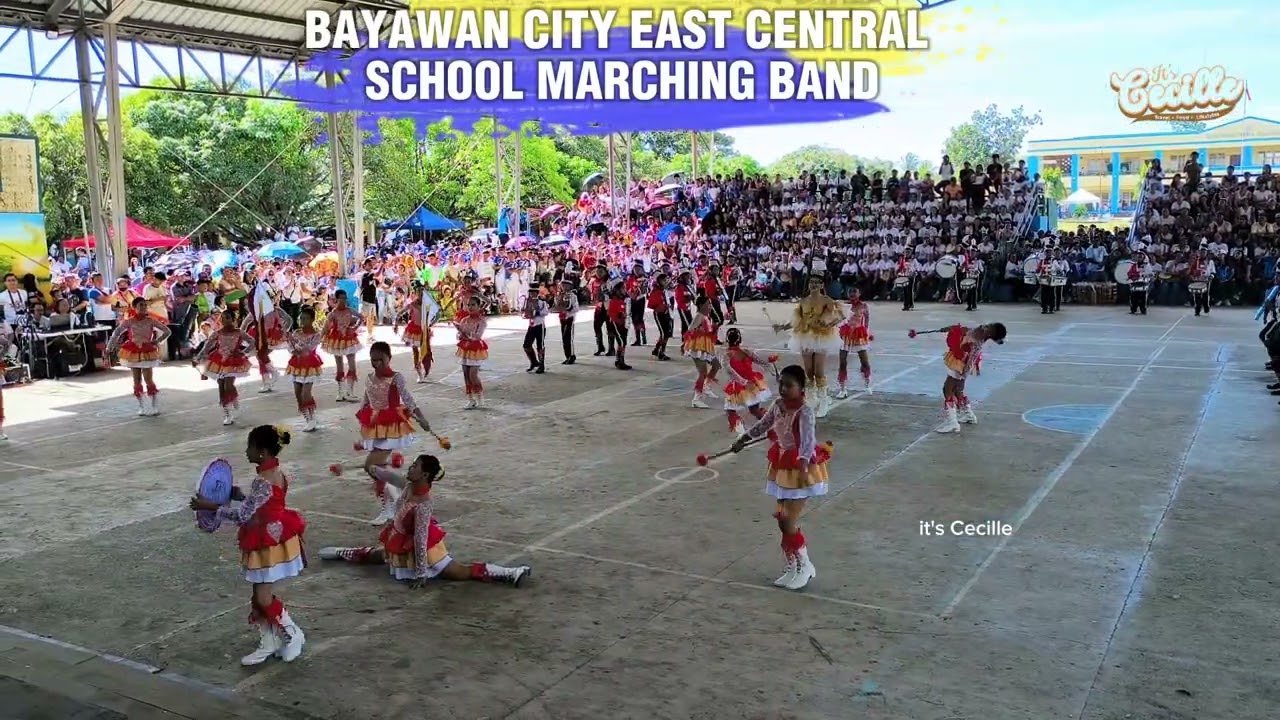 BAYAWAN CITY EAST CENTRAL SCHOOL MARCHING BAND