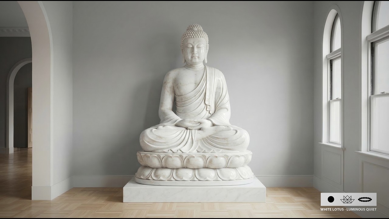 失眠放鬆・助眠誦念《南無阿彌陀佛聖號》【108遍】| 平安・清淨・光明 | Bodhisattva Mantra  | 白室白蓮