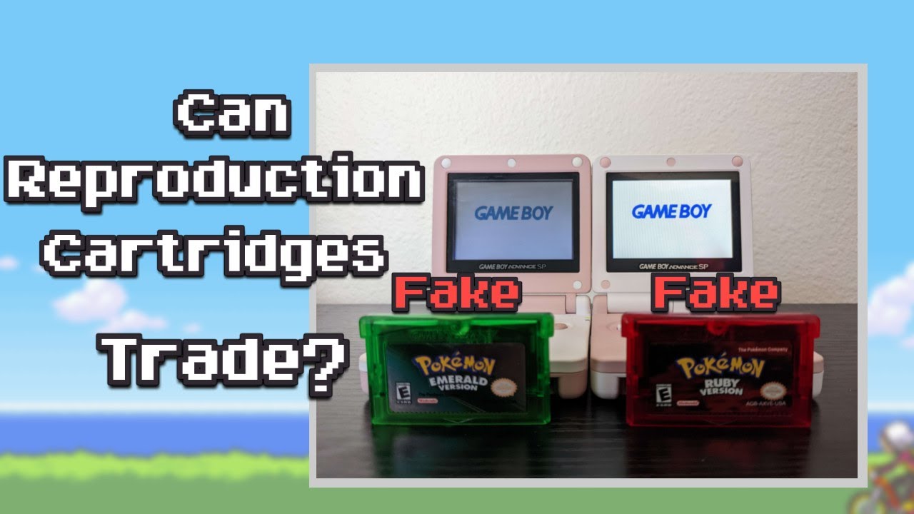 Can Gen 3 Pok&eacute;mon Reproduction Cartridges Trade?
