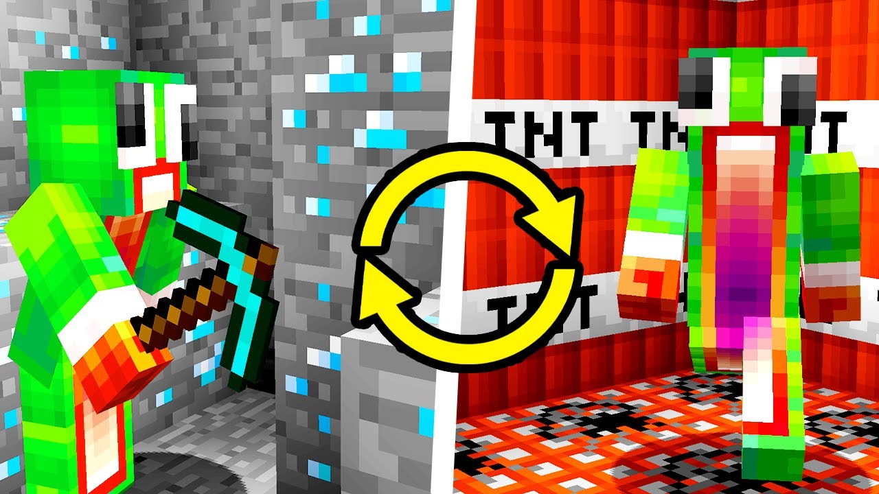 Minecraft DEATH SWAP CHALLENGE!