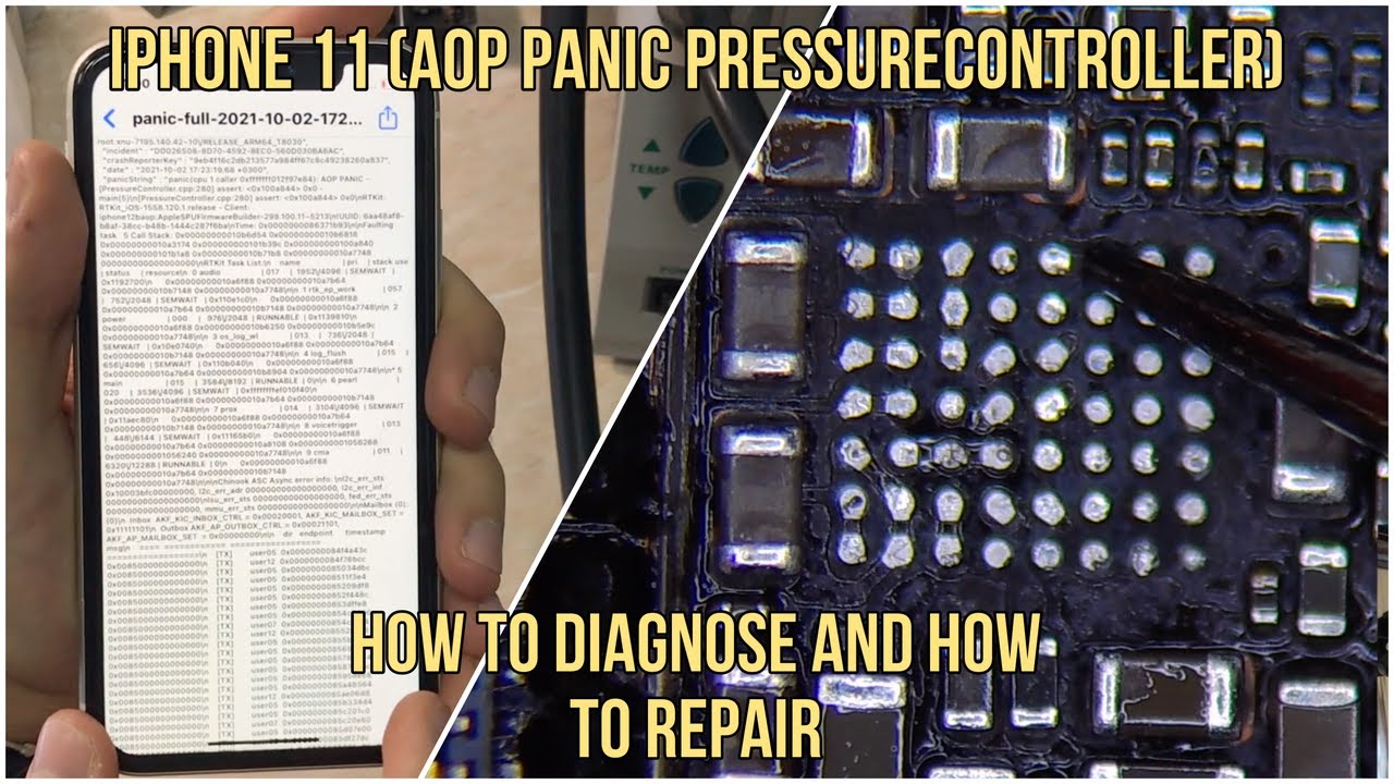 iPhone 11 Restarting Every 2-3min (AOP PANIC [pressurecontroller.cpp.280])