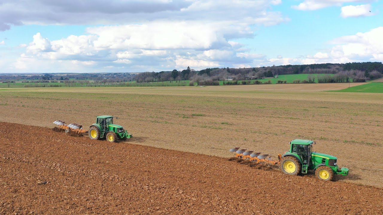 Labour 2022 ☀️/ 2x JOHN DEERE 💨/ 100 % HUARD 5 & 6 corps 💪
