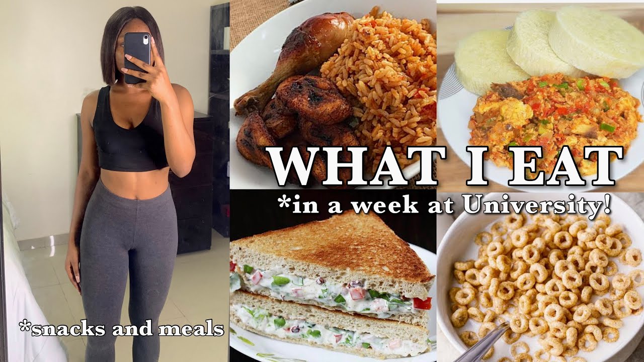 What I EAT in a Week at Uni (Babcock University edition)