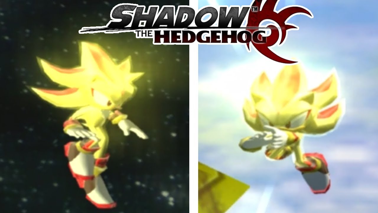 Shadow the Hedgehog: Super Shadow in Regular Stages!
