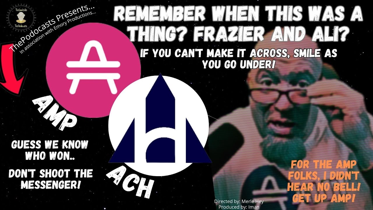 $AMP and $ACH - Revisited! Two sides of the same coin. Fiat on/off needs to be the focus, for both!