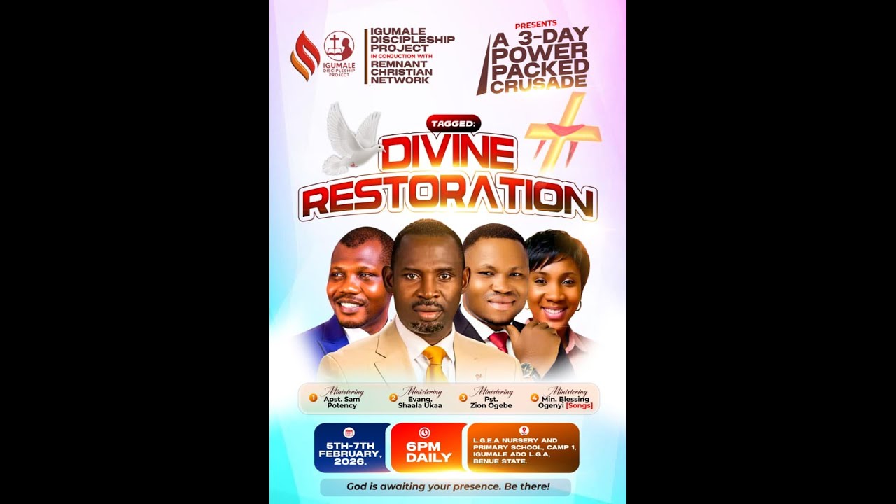 GRAND FINALE || IGUMALE POWER PACKED CRUSADE || DIVINE RESTORATION