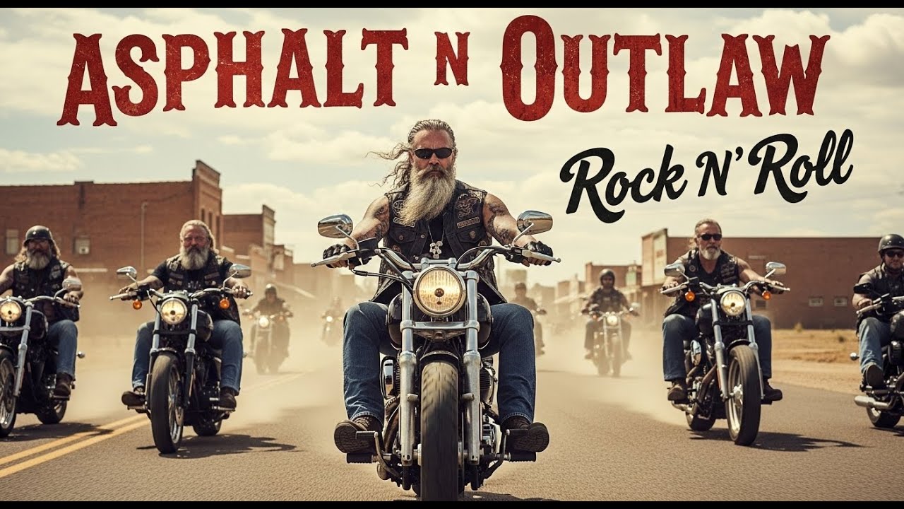 Best Asphalt Rock N Outlaw 🎸 Steel Hearts | Outlaws Born on the Asphalt Road