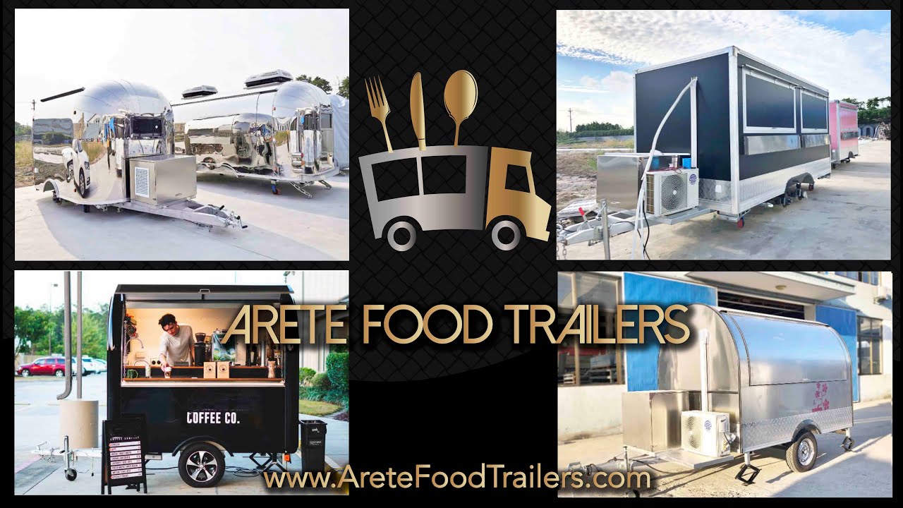 Arete Food Trailers - Custom Vending Trailers for Food or Retail - Concession Carts & Food Trucks!