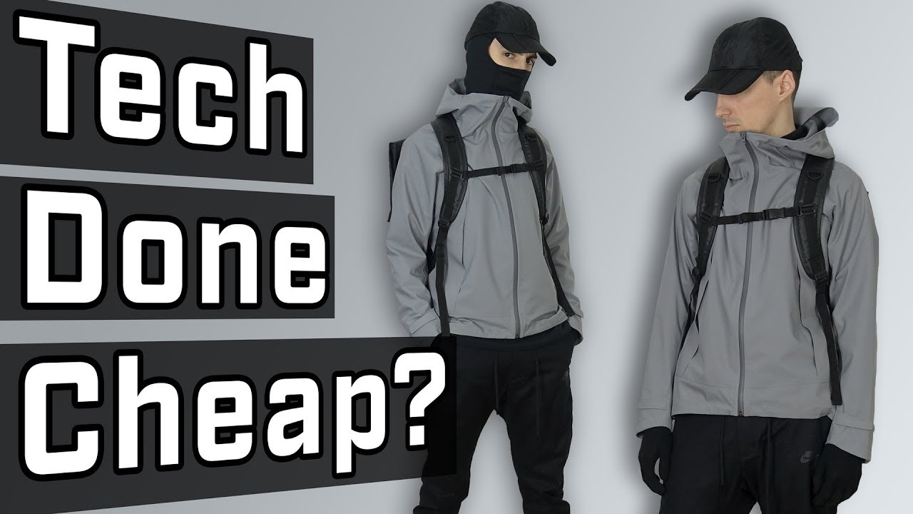 BUDGET TECHWEAR OUTFIT CHALLENGE