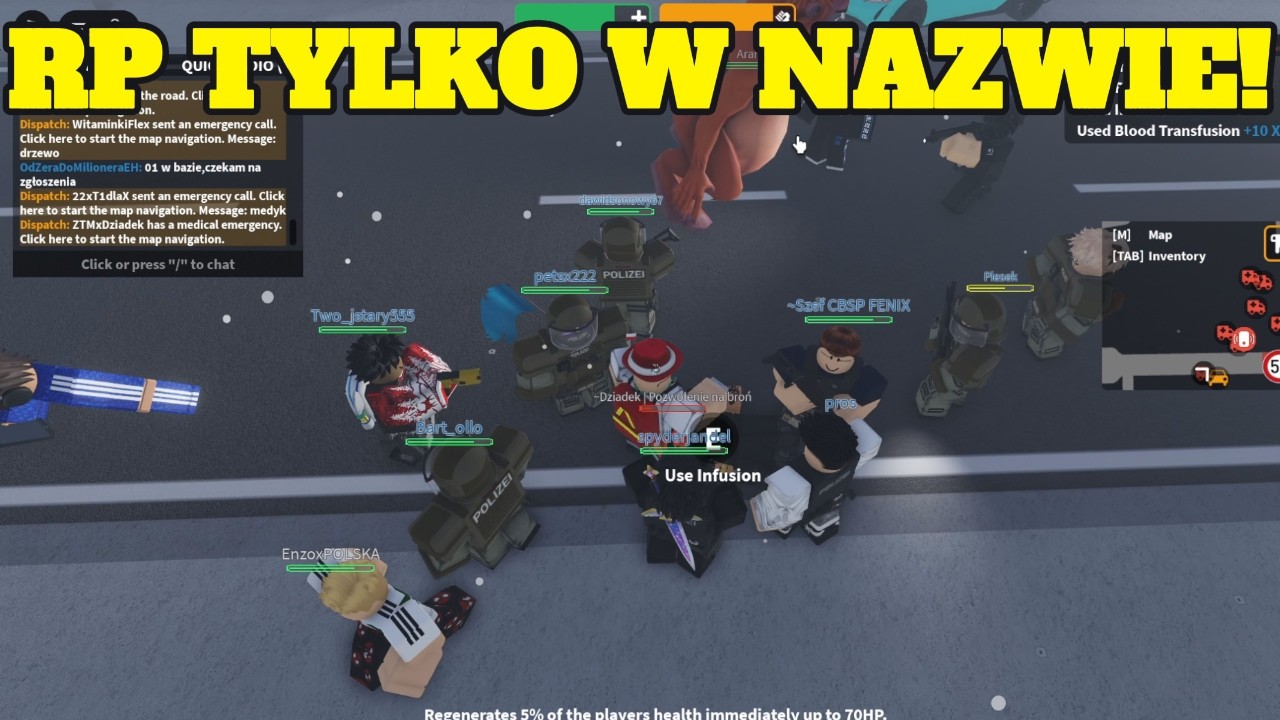 To, co tu zobaczyłem jako medyk… nie powinno dziać się na RP
