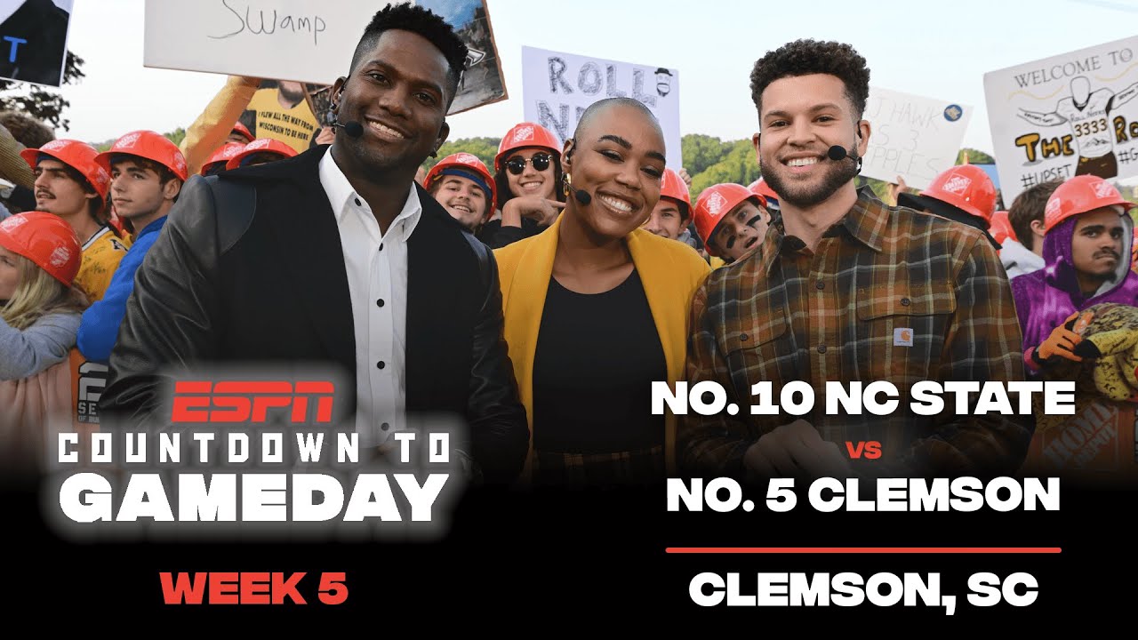 No.10 NC State vs. No.5 Clemson | Countdown to Gameday 🏈