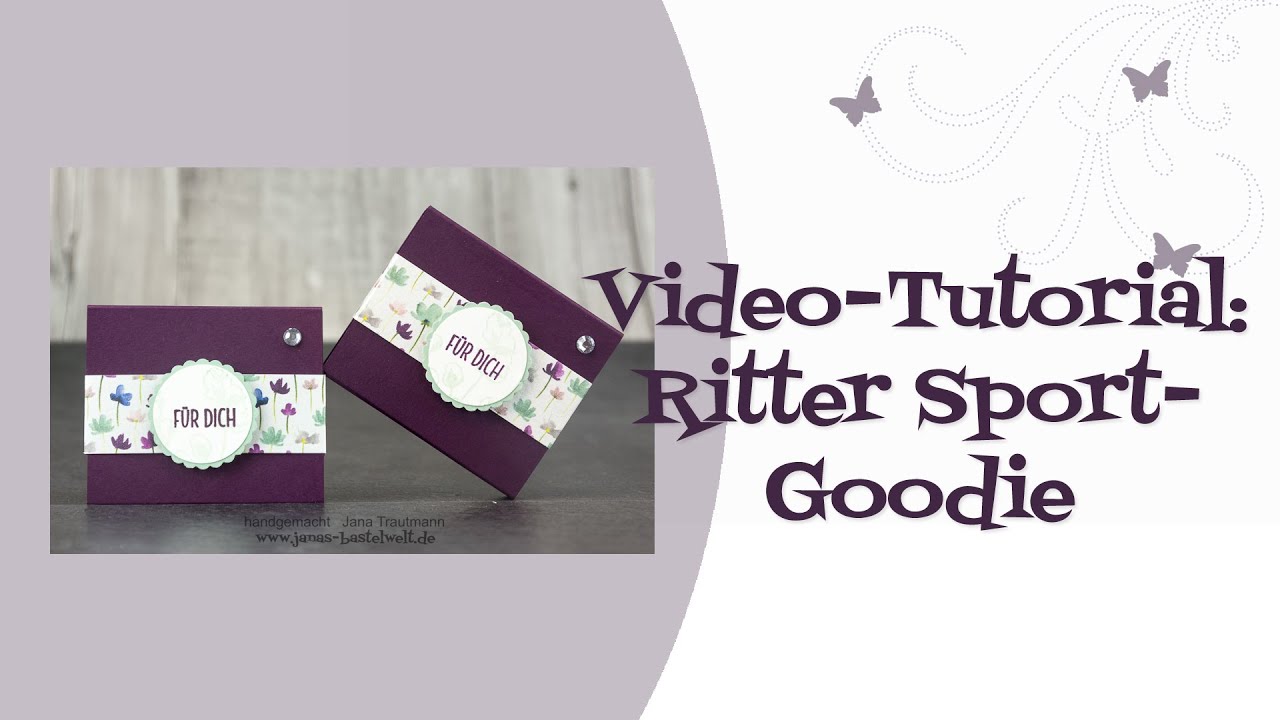 Tutorial: Schnelle Ritter Sport-Verpackung