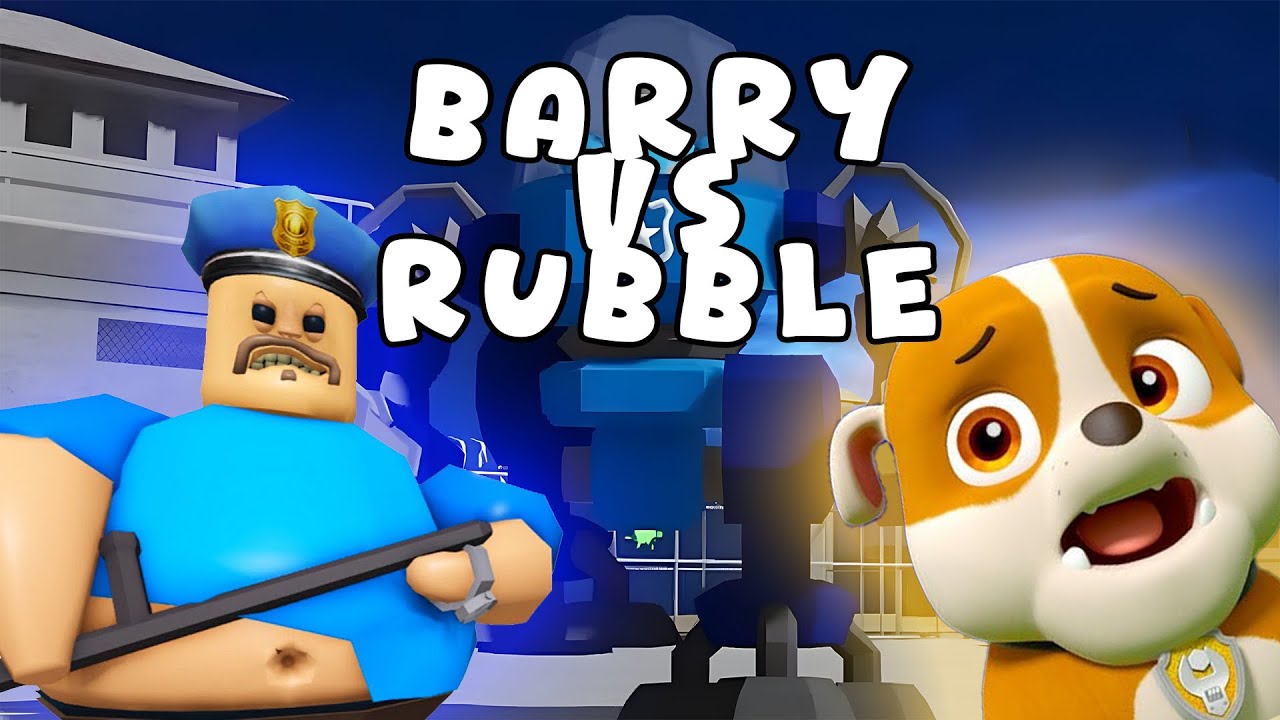 BARRY'S PRISON RUN! (OBBY) - Rubble‘s Escape in Roblox | Easy Mode #roblox  #obby