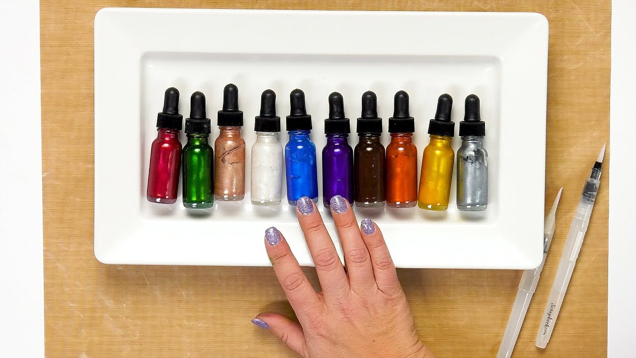 Get Your Hands On Gorgeous Glimmer Metallic Inks | Hero Arts