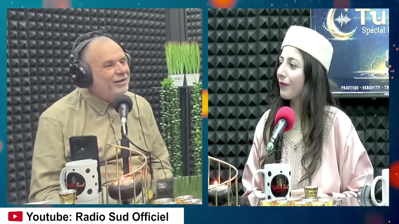 في استضافة للمنشد الديني ماهر الهدار و  أحمد الشعري في فقرة 