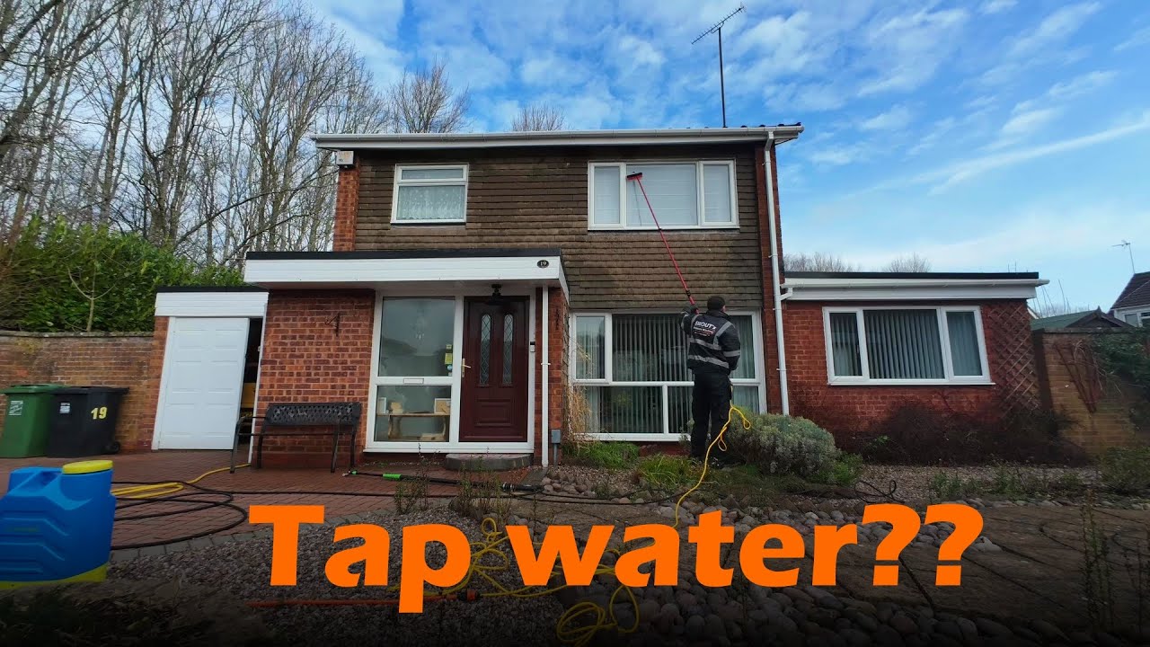 Cleaning windows WITHOUT pure water??