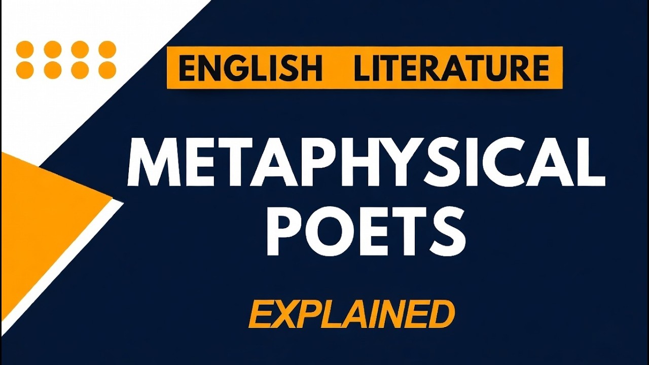 Metaphysical Poets in English Literature