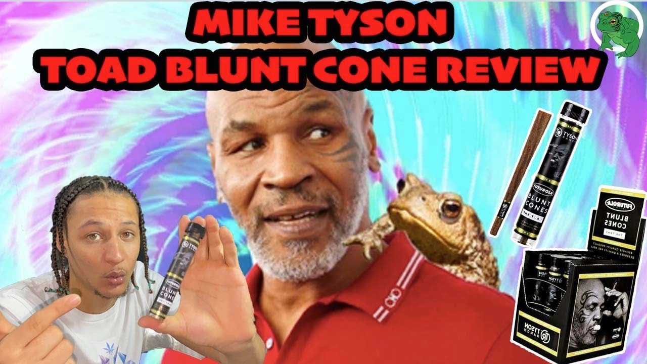 MIKE TYSON TOAD BLUNT CONES REVIEW | BACKWOOD REPLACEMENT | SPACED | SPACEBOYZ