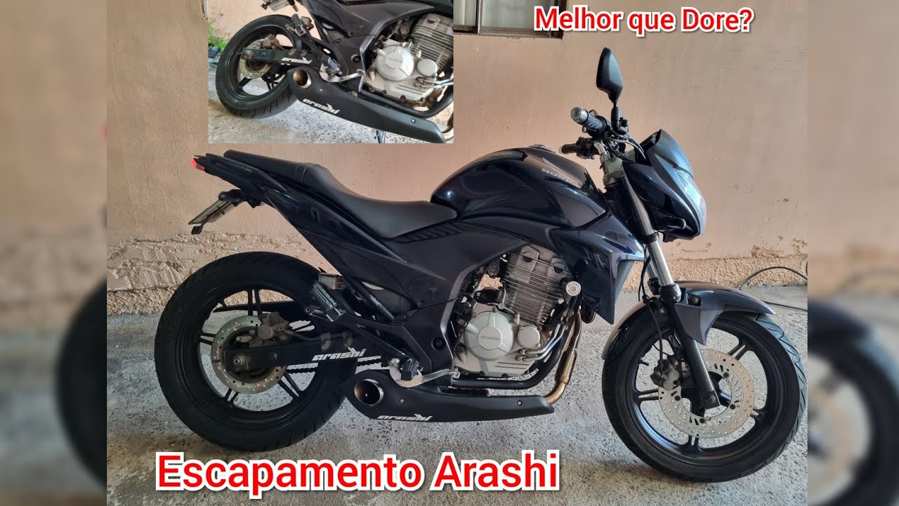Escapamento Arashi vale a pena?