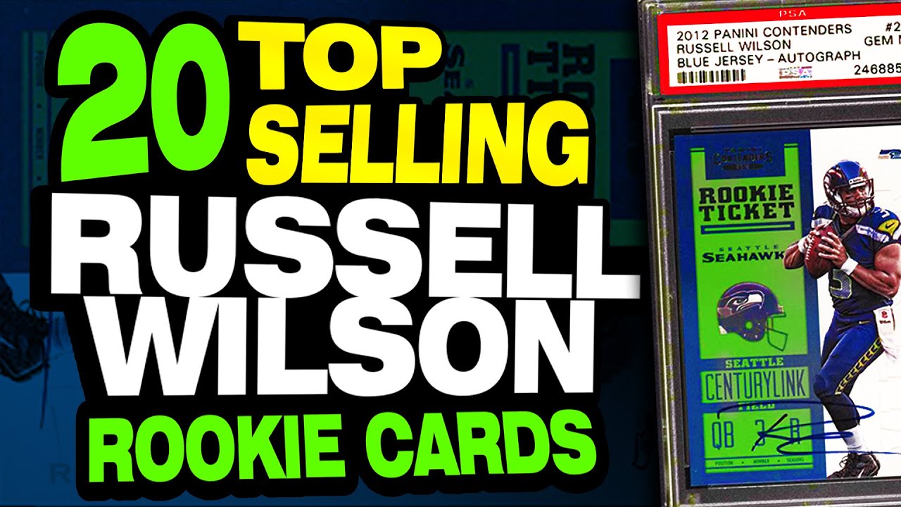 20 Top Selling Russell Wilson Rookie Cards to Invest in Today