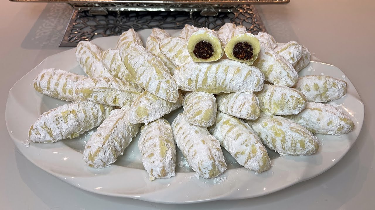 Maamoul Dattelkekse Butterzartes Gebäck was auf der Zunge zergeht mit einer leckeren Dattel Füllung