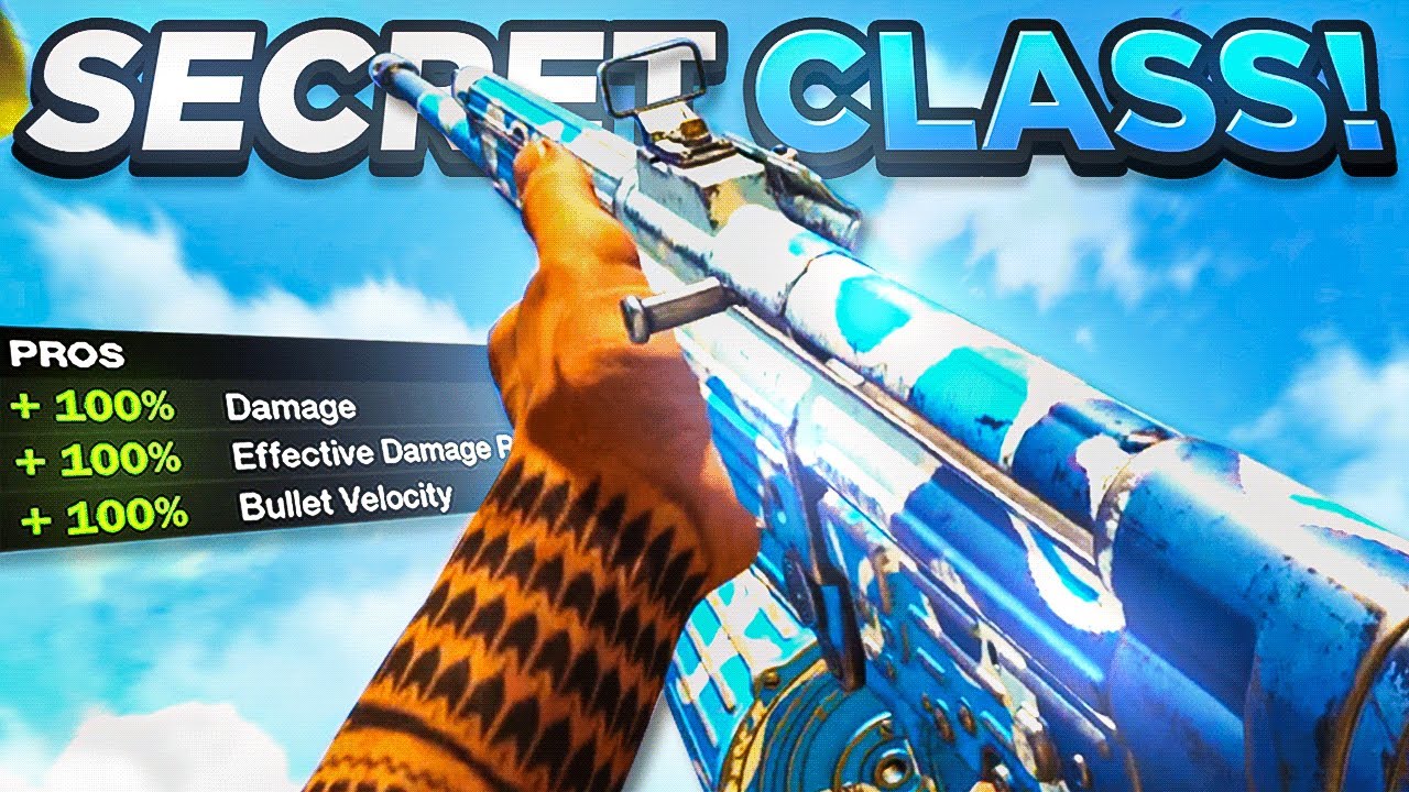 the *SECRET* STG44 CLASS in VANGUARD 🤫 (Best STG44 Class) - Vanguard