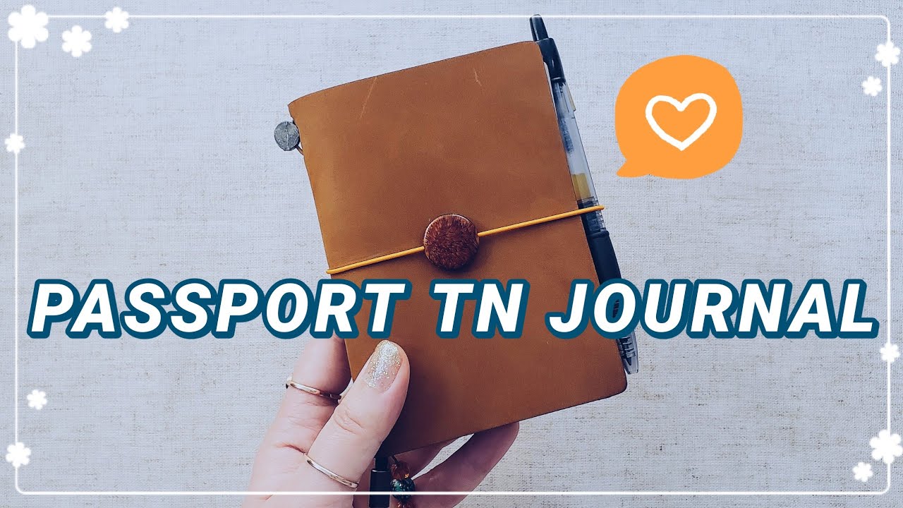 Traveler's Notebook Passport Journal | Minimal Vintage Setup
