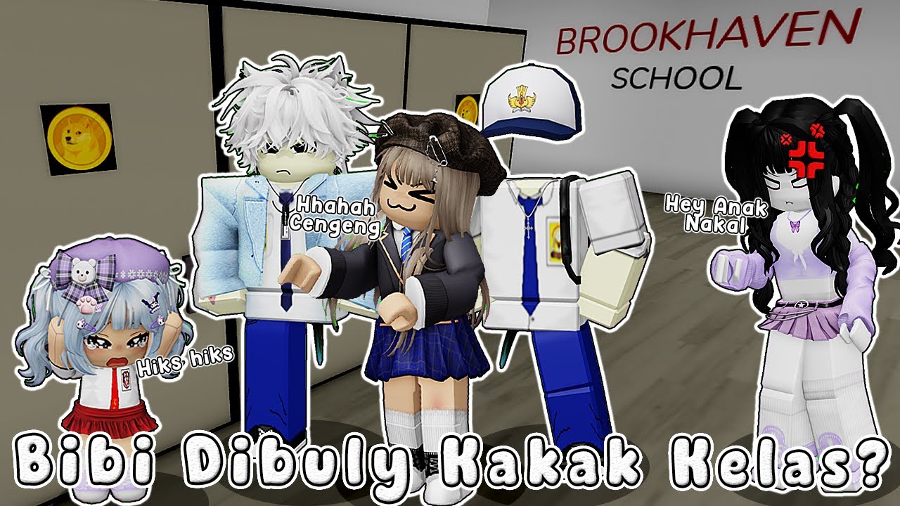 BIBI DI BULY DISEKOLAH UNTUNG ADA MAMI @Bi Marbi  ||  ESCAPE SCHOOL BULLY ROBLOX INDONESIA