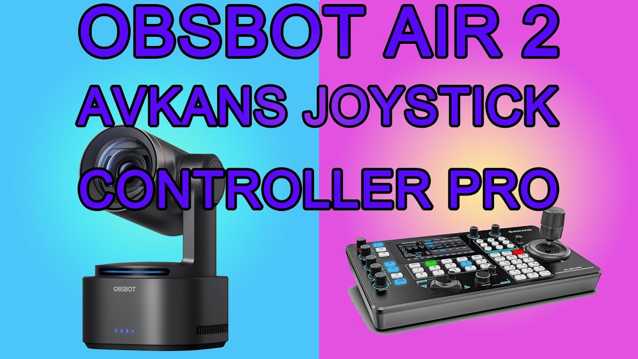 How to setup AV-JOY-PRO IP Controller to Work with OBSBOT TAIL 2 #obsbot #AVKANS #ptzcamera
