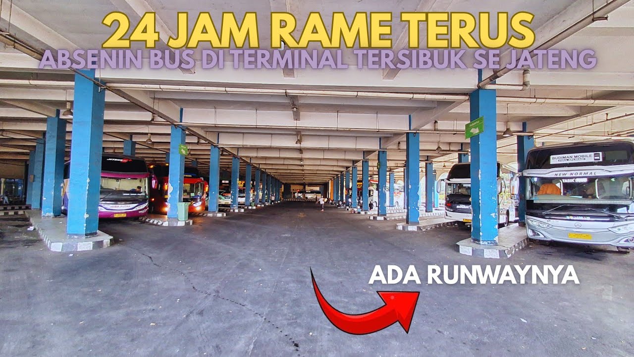 Terminal Paling Sibuk di Jawa Tengah ‼️🔥 Hunting Bus di Terminal Tirtonadi Shelter Barat