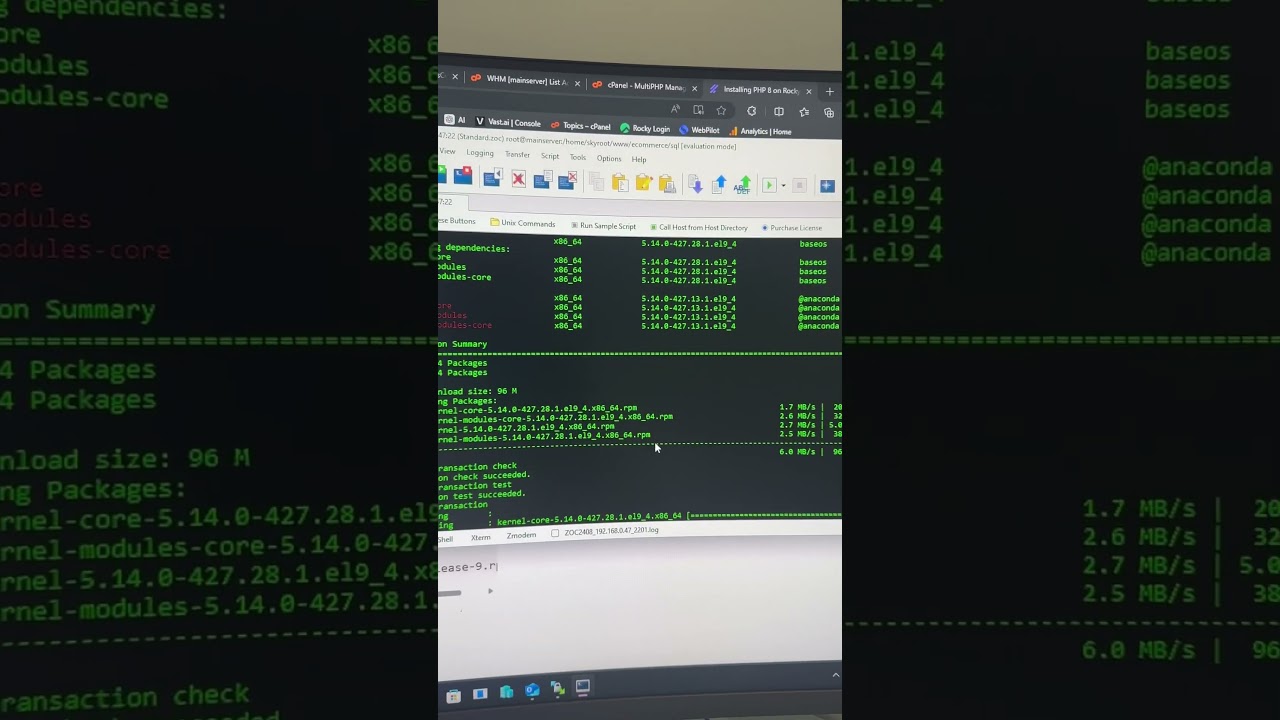 dnf update, Linux Rocky updating how to via command line.