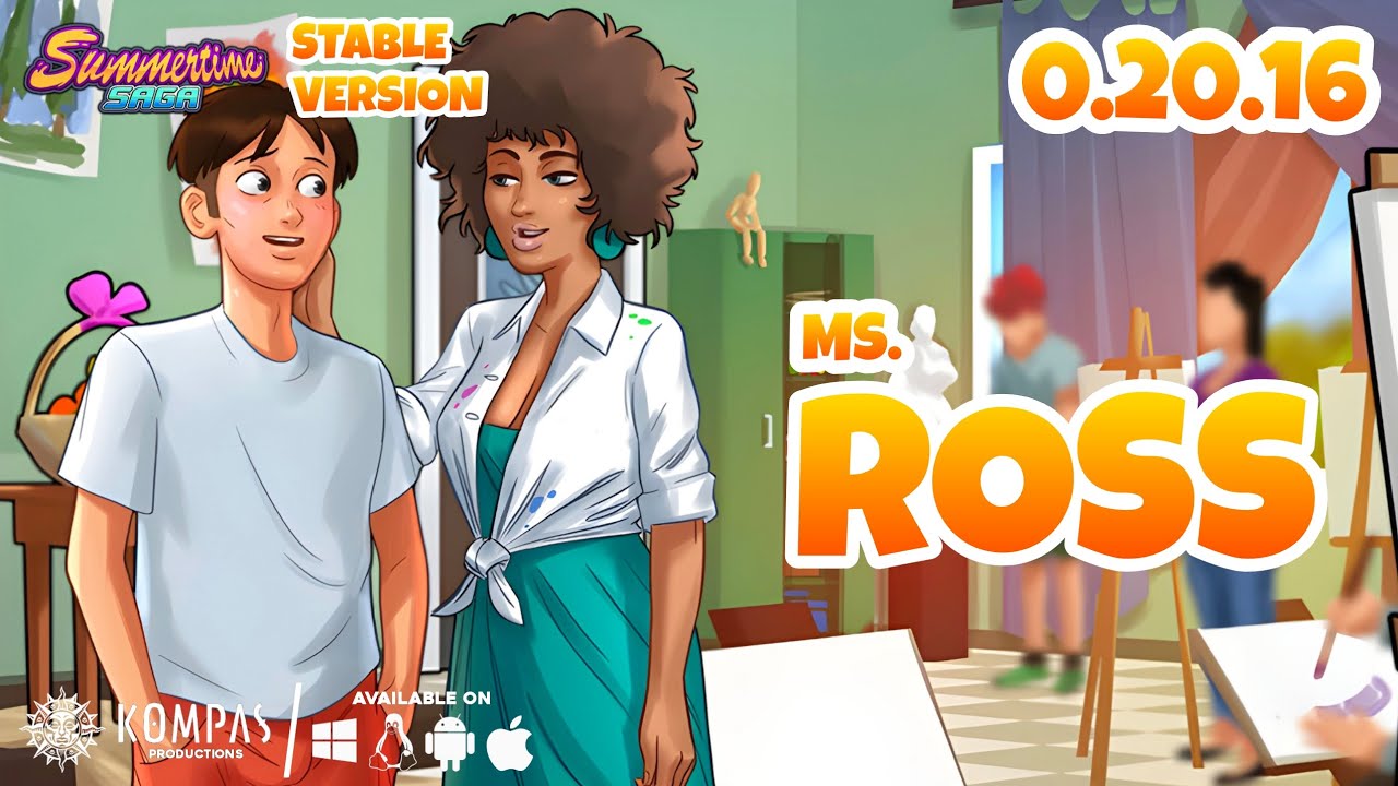 Полное прохождение квеста &laquo;Мисс Росс&raquo; &mdash; Summertime Saga 0.20.16 (стабильная версия)