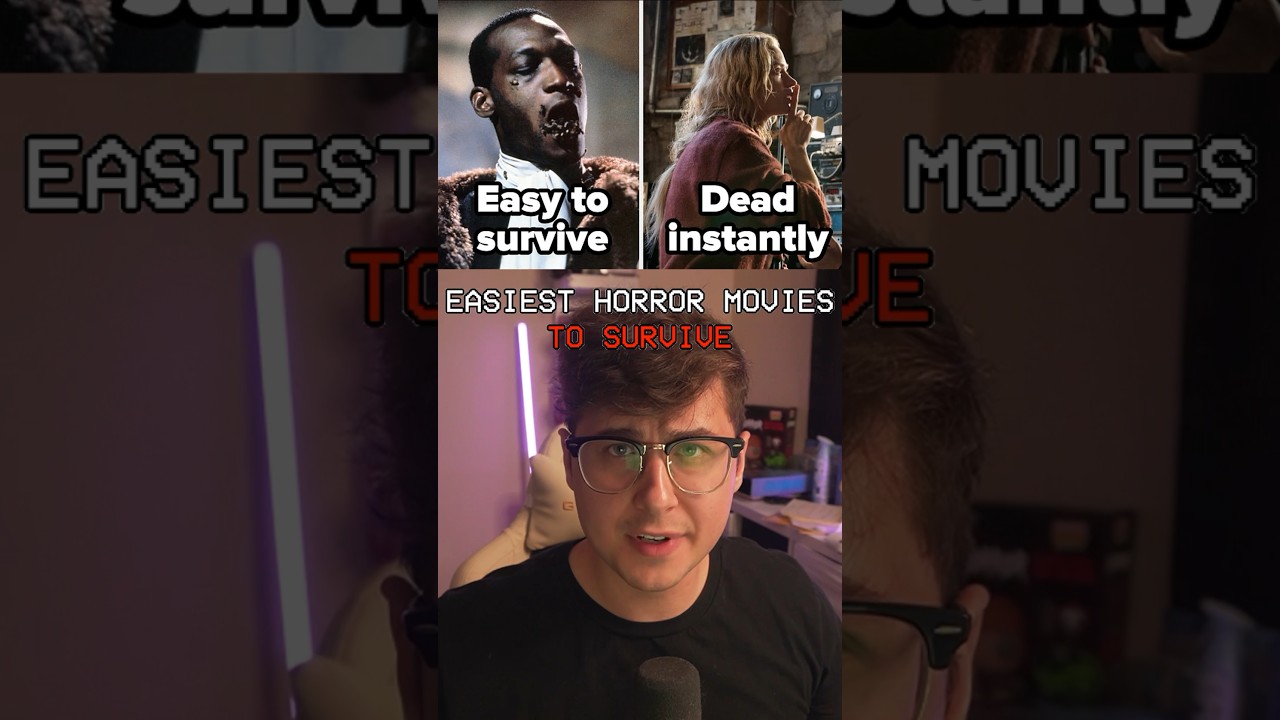 Самые легкие фильмы ужасов, в которых можно выжить‼️😱 #страшно